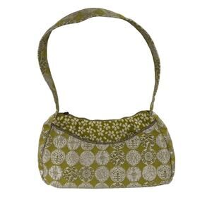 Maruca Design Green Dimond Print Shoulder Bag